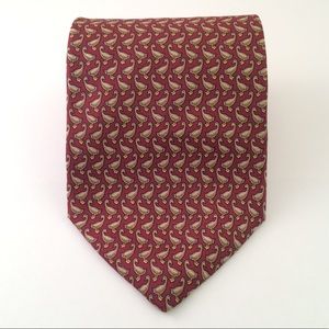 Brooks Brothers All Silk Duck Pattern Men's Tie